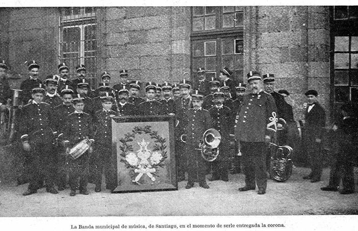 A Banda Municiapal en 1909