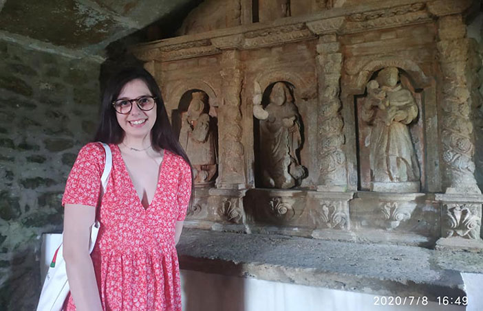 Unha historiadora de Santa Comba estudará o patrimonio relixioso da vila