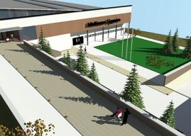 Oroso presenta o proxecto dun novo Centro Deportivo Multiusos